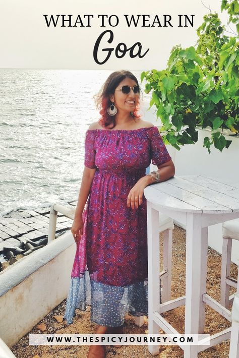 An Essential Guide on What to Pack for Your Goa Trip - a guide to all my Goa outfits.  If you've ever wondered what to wear in Goa or what to pack for Goa, this is the essential guide you need!  #Goa #GoaTrip #GoaVacation #india #GoaIndia #StyleInspiration #StyleGuide Goa Outfits Women, Goa Vacation, Goa Dress, Goa Outfits, Goa Trip, Goa Travel, What Not To Wear, Vacation Outfits Women, Trip Outfits
