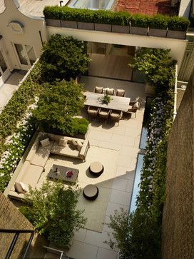 rooftop garden design ideas #rooftopgardendesignideas Roof Top Garden Design, Roof Terrace Design, Contemporary Deck, Terrace Ideas, Roof Garden Design, Outdoor Living Space Design, Rooftop Terrace Design, Rooftop Design, Patio Interior