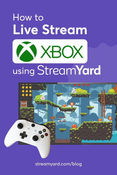 You can live stream your game directly from your Microsoft Xbox. Learn how to setup your Xbox using StreamYard to start livestreaming your gameplay. Streaming Setup, Portable Computer, Xbox One Console, Xbox Console, Game Streaming, Xbox Controller, Audience Engagement, Typing Games, Live Broadcast