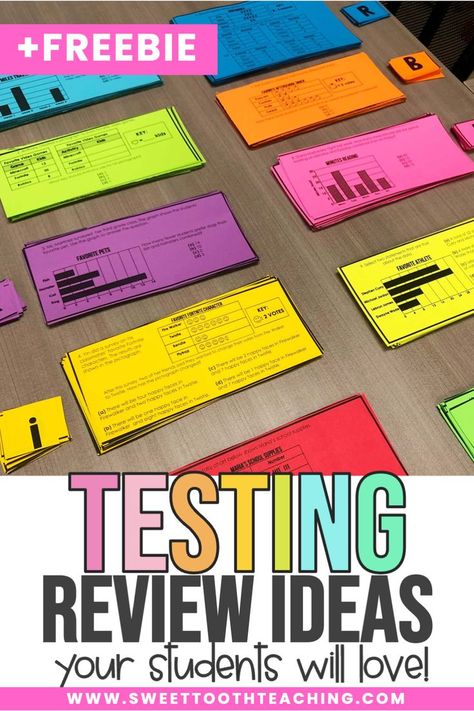 Looking for fun test prep ideas? Incorporating engaging, hands-on activities can help with motivation for state testing by getting students excited about mastering the content. Consider completing an end of year classroom transformation for your students as a way to get them excited. You can also play test prep games to increase engagement. Check out the other ideas on this list to make test prep fun for your students. Test Review Ideas, Test Prep Review Games, State Testing Motivation, Test Prep Motivation, Test Prep Fun, State Testing Prep, Staar Test Prep, Test Prep Strategies, Math Review Activities
