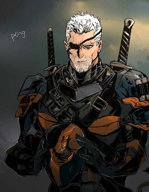 Dc Fan Art, Slade Teen Titans, Deathstroke Comics, Dc Deathstroke, Deathstroke The Terminator, Fan Casting, Dream Cast, Heroes And Villains, Univers Dc