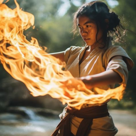 Fire Power Visuals, Fire Bender Poses, Fire Poses Reference, Fire Bending Aesthetic, Earth Bending Aesthetic, Atla Visuals, Fire Bending Poses, Firebending Aesthetic, Fire Bender Aesthetic