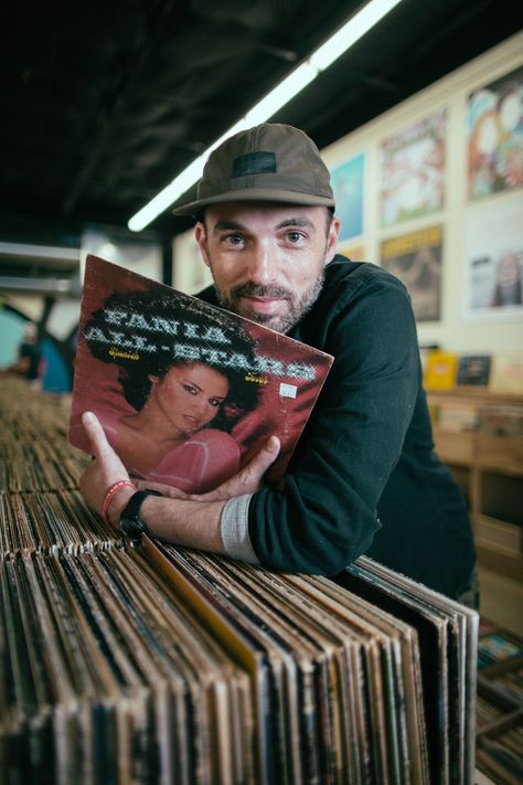 Sad Cops pics 113,115,116  On Saturday, April 16, 2016 music lovers paid a visit to their favorite stores for National Record Store Day. Photos 1-103 shot at Josey Records and Spinster Records by Kathy Tran, 104-130 shot at Good Records by Mike Brooks. Linz, Record Store Portrait, Record Store Photoshoot Men, Record Store Photos, Record Store Photoshoot, Store Photoshoot, Cd Store, Downtown Photography, Vinyl Record Store