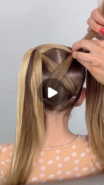 Hairstyle Ideas on Instagram: "Quick And Easy Kids Hairstyle For School" Hair Styles For 1st Grade, Kid Hairstyles For Wedding, Ideas For Hairstyles For School, Patriotic Hairstyles For Kids, Hairstyles For 7 Year Girl, Hairstyle For Little Kids, Hairstyles For 11 Year Girl, Girls Long Hairstyles Kids, Easy Hairstyles For Medium Hair Kids