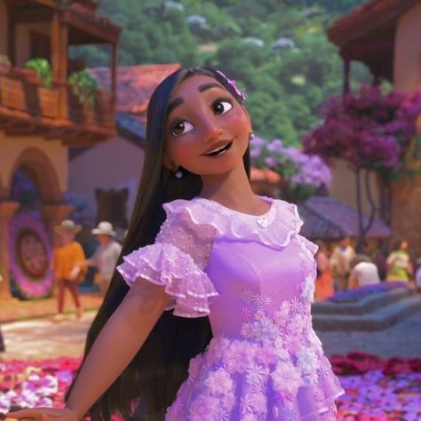 #disney #encanto #isabelamadrigal #isabela #madrigal #isabelaicon Dainty Outfit, Disney Cars Movie, Isabela Madrigal, Disney Princess Fan Art, Disney Princess Pictures, Walt Disney Studios, Arte Disney, Disney Studios