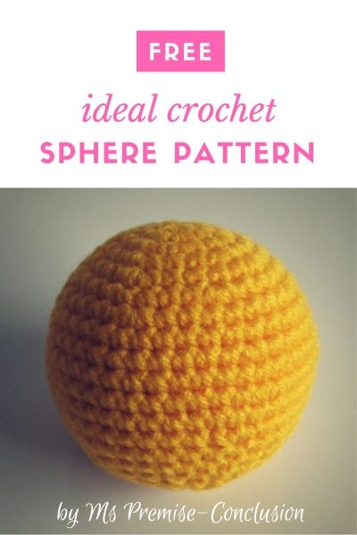 Amigurumi Patterns, Crochet Half Sphere, Free Crochet Hacky Sack Patterns, Sphere Pattern Crochet, Ball Amigurumi Pattern, Sphere Crochet Pattern Free, How To Crochet A Perfect Sphere, Crochet Round Ball Free Pattern, Amigurumi Sphere Pattern