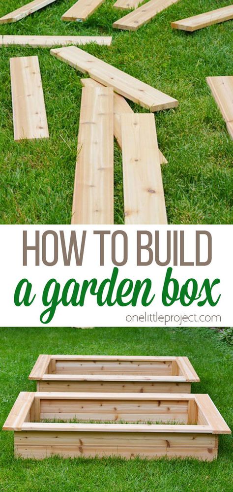 Vegetable Garden Planters, Garden Boxes Diy, Vegetable Boxes, Garden Boxes Raised, Diy Lawn, Garden Planter Boxes, Garden Box, Diy Planter Box, Veg Garden