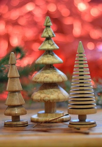 tp-christmas-trees-set-of-3 Natal, Easy Christmas Ornaments, Woodturning Tools, Wood Turning Lathe, Christmas Tree Set, Lathe Projects, Read Alouds, Christmas Planning, Learn Woodworking