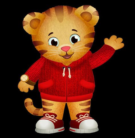 Daniel Tiger Characters, Daniel Tiger Cake, Tiger Character, Tiger Png, Tiger Cake, Daniel Tiger Birthday, Daniel Tiger's Neighborhood, Tiger Drawing, Daniel Tiger