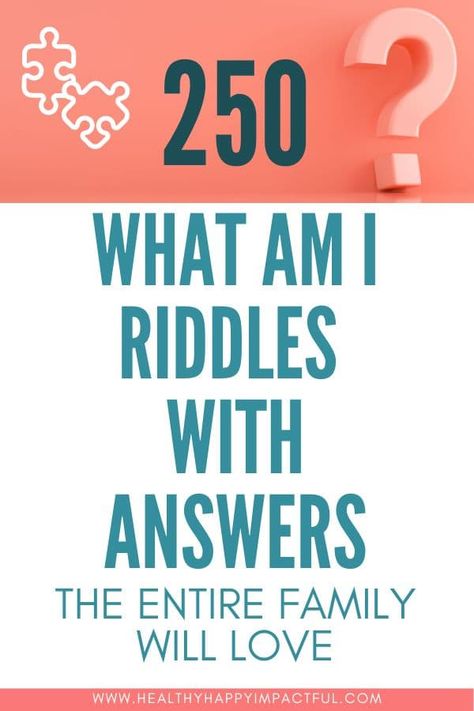 250 Fun What Am I Riddles With Answers (Everyone Will Love) Humour, Cool Riddles With Answers, Riddle Games With Answers, Word Riddles With Answers, Riddles With The Answers, Escape Room Riddles, Good Riddles With Answers, Kids Riddles With Answers, Funny Questions For Kids