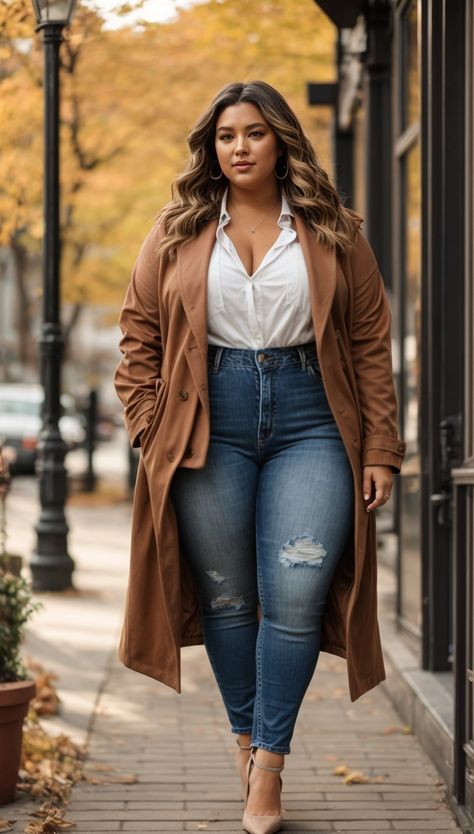 Thicker Womens Fashion, Plus Size Womens Outfits, Thick Girlfriend Outfits Winter, Business Casual Curvy Women, Plus Size Everyday Outfits Casual, Size 20 Women Outfit Ideas, Trendy Outfits Plus Size Curvy Fashion, Curvy Girl Outfits Casual, Winter Outfits Plus Size