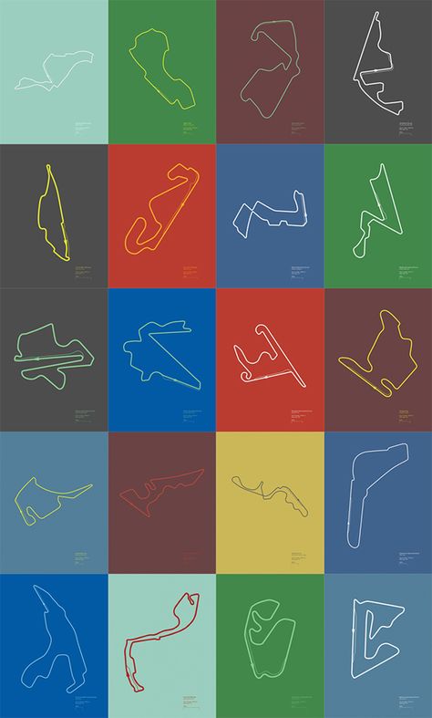 Formula 1 Circuits - Poster Series F1 Circuit Poster, Formula 1 Moodboard, F1 Circuit Wallpaper, Formula 1 Room, Formula 1 Wallpapers Aesthetic, Formula One Aesthetic, Formula 1 Design, Formula 1 Aesthetic, Formula 1 Track