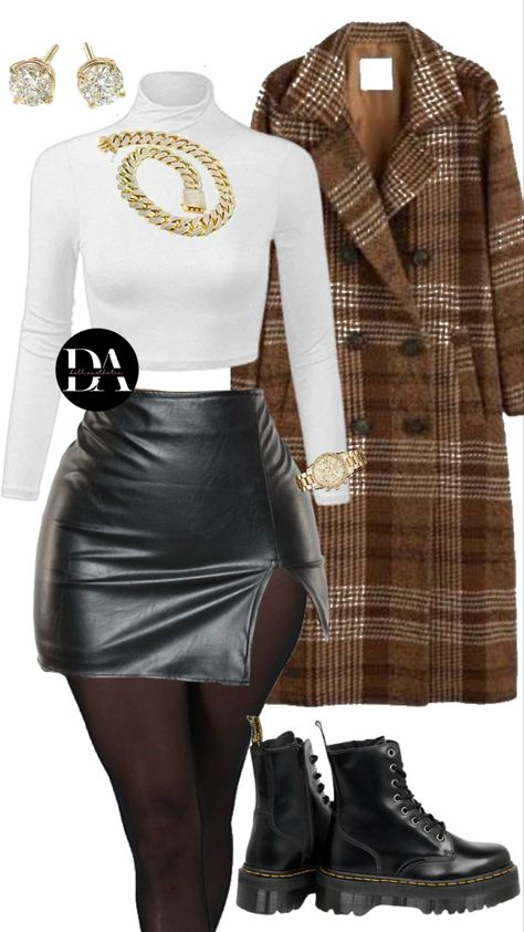 Winter Birthday Outfit Baddie, Grown Women Concert Outfit, Winter Attire Black Women, Casual Cute Birthday Outfit, Bellbottoms Outfits Winter, Stylish Cold Weather Outfits, Cute Birthday Outfits For Winter Baddie, Nyc Winter Outfits Cold Weather Baddie, Winter Outfits Dressy Casual