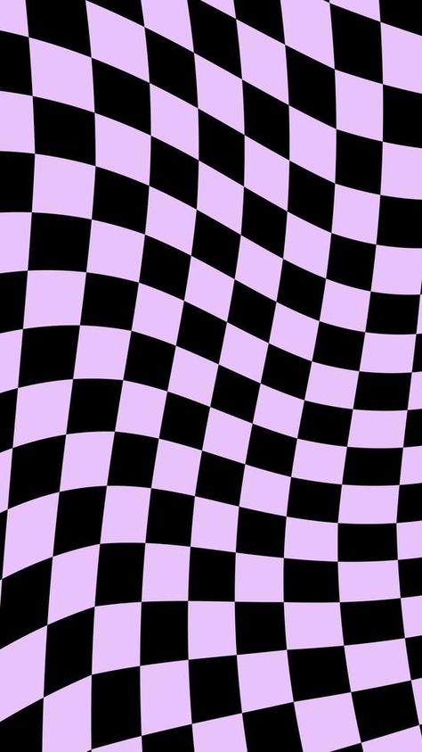 aesthetic cute distorted vertical purple and black checkerboard, gingham, plaid, checkers wallpaper illustration, perfect for backdrop, wallpaper, postcard, banner, cover Checkers Wallpaper, Backdrop Wallpaper, Black And Purple Wallpaper, Checker Wallpaper, Checker Background, Wallpaper Illustration, Preppy Wallpaper, Aesthetic Cute, Vector Portrait