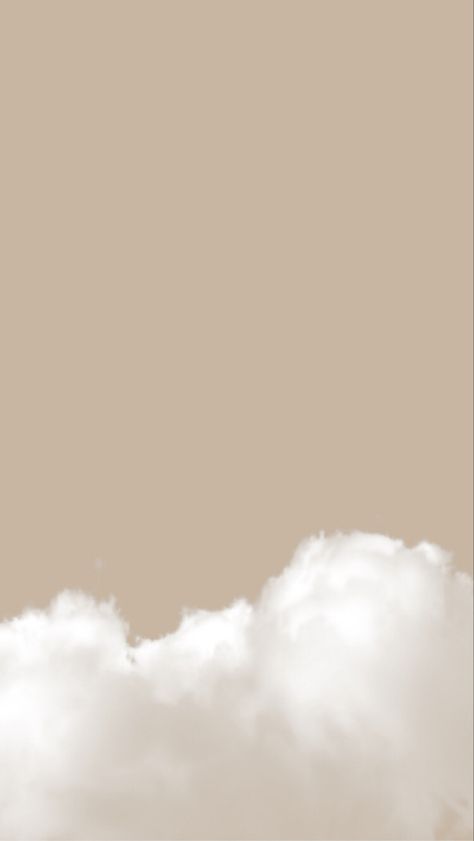 Kawaii, Simple Cream Background, Plain Phone Backgrounds, Mt Background, Lock Screen Wallpaper Minimalist, Beige Clouds Wallpaper, Phone Wallpaper Plain, Neutral Iphone Background, Neutral Tone Background