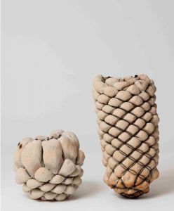 clay with strings  talia mukmel ceramics 5 | Green Building, Ceramic Techniques, Keramik Vase, Ceramic Studio, Contemporary Ceramics, Sculpture Installation, Clay Sculpture, Clay Ceramics, Ceramic Clay