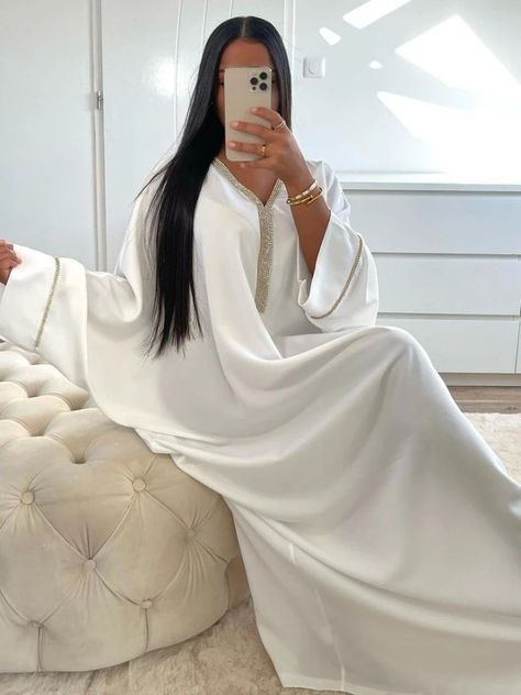 ——-Check out our HOT SALE——- Eid Muslim Long Dress Women Bat Sleeve Caftan Abaya Satin Robe Diamond Party Abayas Ramadan V Neck Kaftan Caftan Jalabiya 2023 Get it Here 👇👇 https://getnsale.com/eid-muslim-long-dress-women-bat-sleeve-caftan-abaya-satin-robe-diamond-party-abayas-ramadan-v-neck-kaftan-caftan-jalabiya-2023/ ———- Like 💖💖 & Share ♻️👩‍👩‍👦‍👦 ————- #Abaya #Hijab's&Shawl Farasha Abaya, Muslim Long Dress, Abaya Dresses, Kaftan Dresses, Open Abaya, Muslim Outfits, Warm Dresses, Abaya Designs, Bat Sleeve