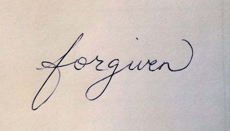 Tattoos About Forgiveness, Forgiveness Tattoo Ideas, Forgiven Tattoo, Forgiveness Tattoo, Tattoo Art Drawings, Up Tattoos, Symbolic Tattoos, Tattoo Lettering, Tattoo Style