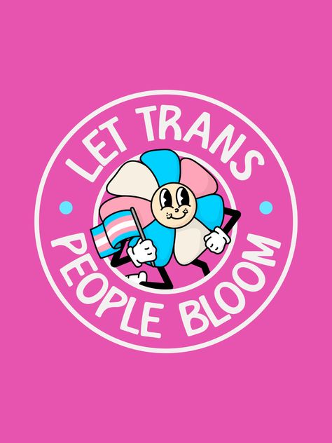 Trans Cartoon, Trans Poster, Trans Pride Aesthetic, Flower Poster Vintage, Trans Aesthetic, Nonbinary Aesthetic, Trans Things, Pride Poster, Data Visualization Infographic