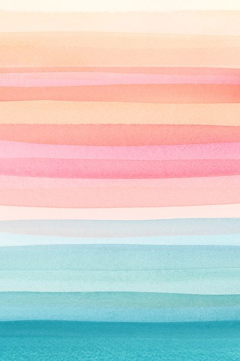 Rainbow Watercolor Wallpaper, Background Prints Pattern, Ocean Pattern Wallpaper, Watercolor Beach Wallpaper, Beach Pattern Design, Colorful Stripes Background, Colorful Pattern Wallpaper, Watercolor Background Ideas, Watercolour Patterns