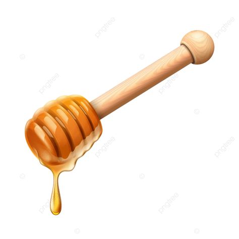 Spoon Drawing, Honey Spoons, Honey Sticks, Honey Dipper, Apple Icon, Wood Spoon, Removal Tool, Wooden Board, Lights Background