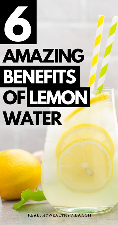 Lemon Water In The Morning, Lemon Water Health Benefits, Benefits Of Lemon Water, Lemon Juice Benefits, Water Health Benefits, Benefits Of Lemon, Hot Lemon Water, Lemon Detox Water, Lemon Health Benefits