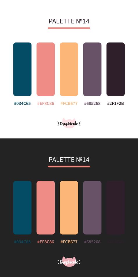 Color palette with hex codes. Pretty combinations of colors .⠀ #colorscheme #colorpalette #colourlove #graphicdesign #colorinspiration #colorswatches #color Hex Palette, Color Palette With Hex Codes, Swing Tag Design, Flat Color Palette, Hex Color Palette, Color Design Inspiration, Pantone Colour Palettes, Color Palette Challenge, Book And Magazine Design