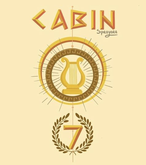 Cabin 7 Wallpaper, Children Of Apollo Aesthetic, Apollo Mythology, Percy Jackson Crafts, Blossom Icon, 7 Aesthetic, Apollo Aesthetic, Apollo Cabin, Percy Jackson Series