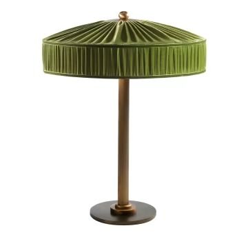 Unique Italian Table Lamps | Artemest Lampe Art Deco, Green Table Lamp, Green Lamp, Simple Lamp, Unique Table Lamps, Green Furniture, Italian Table, Art Deco Table, Green Table