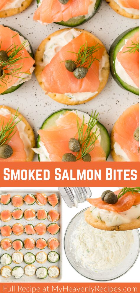 smoked salmon appetizer Appetizer Recipes Smoked Salmon, Canapés, Smoked Salmon And Capers Appetizer, Lox And Cream Cheese Appetizer, Smoked Salmon Crackers Cream Cheese, Sauce For Smoked Salmon Appetizer, Salmon And Crackers, Cucumber And Salmon Appetizer, Entree Recipes Starters