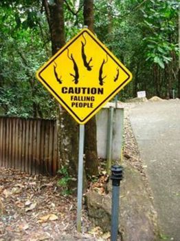 Bungy Jumping Sign Funny Signs, Bungee Jumping, Humour, Funny Road Signs, Spooky Signs, Traffic Signs, Jump In, Road Signs, Street Signs