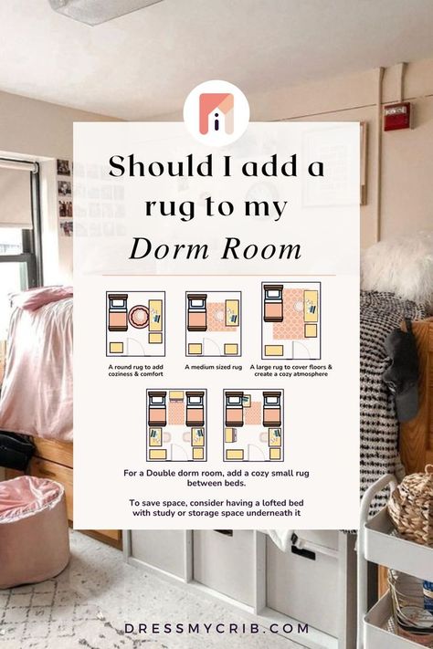 Explore 9 brilliant dorm room inspiration ideas for into your pink dorm room decor. From cozy dorm rugs to functional and useful storage and organization ideas, explore college dorm room inspiration to elevate your dorm room. Embrace the fun college life with ideas for dorm rugs, dorm bed, dorm posters and dorm storage ideas. Whether you like pink dorm room decor or blue dorm room aesthetic, or enjoy neutral decor. Find the best dorm rugs, neutral rugs by using our rug visualization function. Blue Dorm Room Aesthetic, Dorm Storage Ideas, Cute Dorm Decor, Rugs Dorm, Blue Dorm Room, Pink Dorm Room Decor, Dorm Room Aesthetic, Dorm Decor Ideas, Rugs Neutral