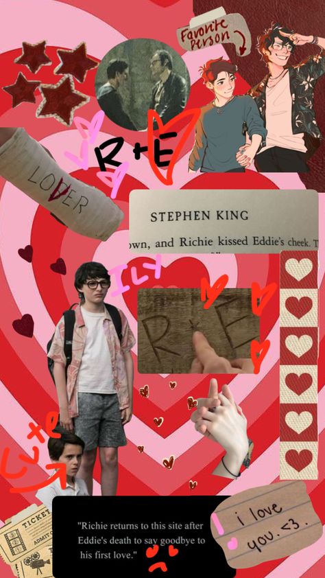 Reddie Aesthetic, Moodboard Red, Cant Help Falling In Love, Aesthetic Red, Pink Love, Stephen King, Favorite Person, Red Pink, Falling In Love