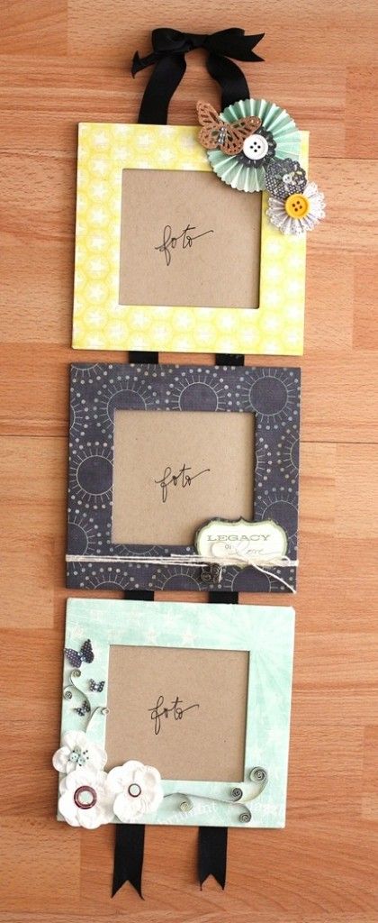 14 Photo Frame Ideas - A Little Craft In Your Day Cadre Photo Diy, Paper Picture Frames, Photo Frame Crafts, Picture Frame Crafts, Diy Photo Frames, Kraf Diy, Diy Picture Frames, Diy Picture, Cardboard Crafts