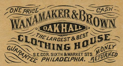 All Things Ruffnerian, a Design Blog and More: Decorative Victorian Typography Victorian Graphic Design, Victorian Typography, Plumbing Logo Design, Victorian Lettering, Plumbing Logo, Gothic Literature, The Moors, Antique Advertising, Bram Stoker's Dracula