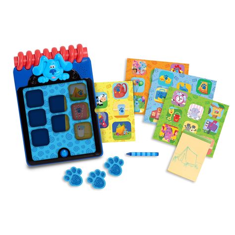 Blues Clues Games, Handy Dandy Notebook, Clue Games, Retro 7, Blue's Clues And You, Elf Movie, Blue's Clues, Paw Print Stickers, Blue’s Clues