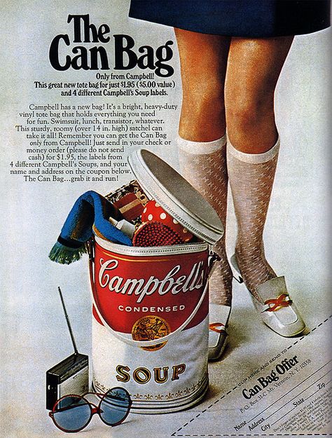 1960s Advertising - Magazine Ad - Campbell's Soup (USA) by Pink Ponk, via Flickr 1960s Advertising, Funny Commercials, Campbell Soup, Old Advertisements, Retro Advertising, Best Ads, Retro Ads, Photo Vintage, Old Ads