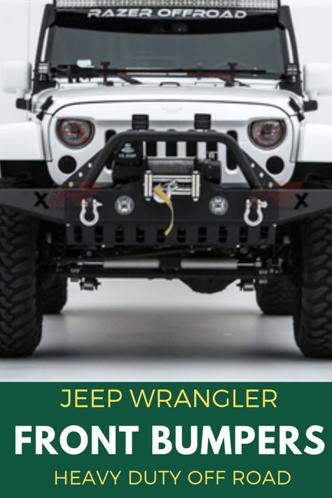 Jeep Front Bumpers Jeep Bumpers Wrangler, Jeep Wrangler Front Bumper, Jeep Upgrades, Jeep Wrangler Bumpers, Jeep Front Bumpers, Jeep Winch, Jeep Fenders, Best Jeep Wrangler, Best Jeep