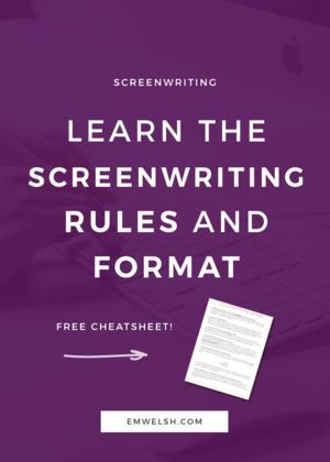 How to Learn the Screenwriting Format and Rules Screenwriting Format, Writing Scripts, Screenplay Writing, Write A Novel, Write Every Day, Time Schedule, Script Writing, A Script, Writing Resources