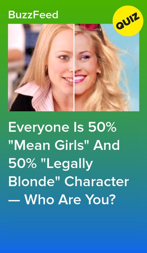 Everyone Is 50% "Mean Girls" And 50% "Legally Blonde" Character — Who Are You? Character Art Blonde, Paulette Legally Blonde, Movies Like Legally Blonde, Legally Blonde Characters, Legally Blonde Aesthetic, Blonde Memes, Legally Blonde Outfits, Legaly Blonde, Legally Blonde Quotes