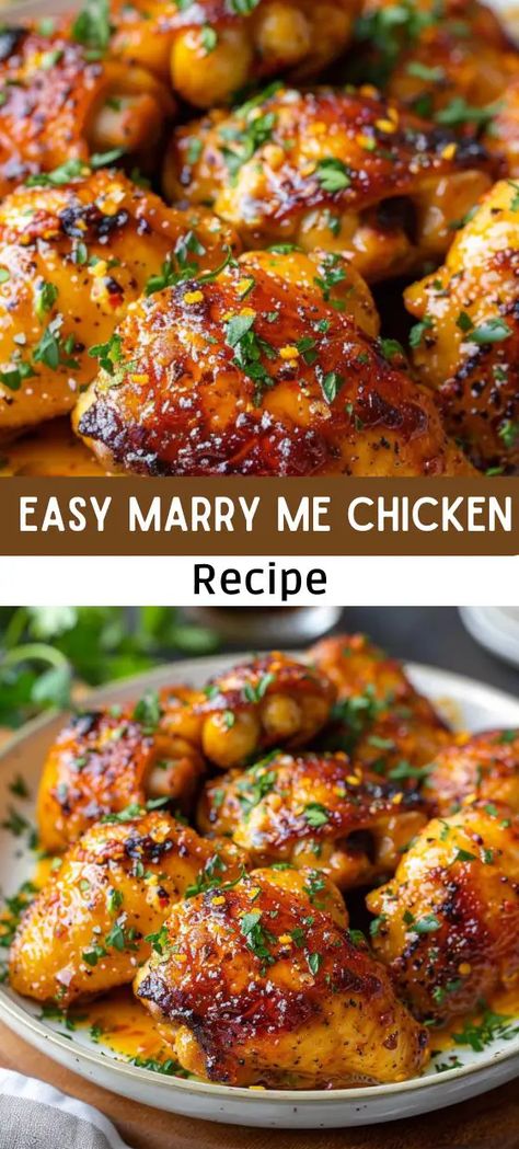 Easy MARRY ME CHICKEN Recipe for Romance Marry Me Chicken Recipes, Easy Marry Me Chicken, Beef Ragu Recipe, Marry Me Chicken Recipe, Marry Me Chicken, Baked Chicken Recipes Easy, Romantic Dinner Recipes, Easy Chicken Dinner Recipes, Easy Chicken Dinners