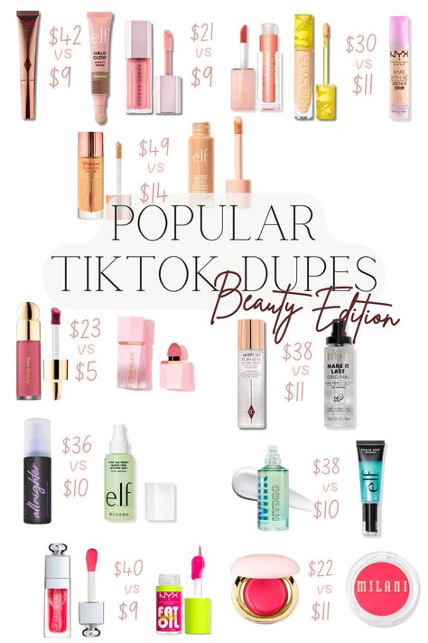 Affordable Drugstore Makeup, Make Up Must Haves Products 2023, Best Dior Products, Go To Makeup Products, 2024 Makeup Products, Makeup Favorites Products, Drugstore Beauty Must Haves, Affordable Make Up Products, Most Popular Makeup Products