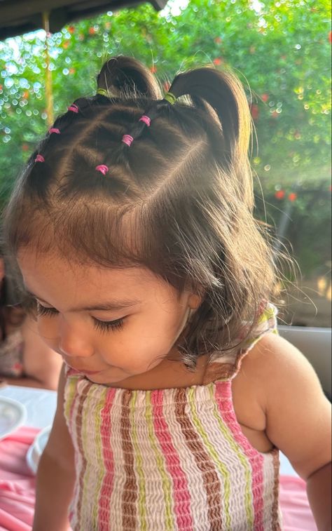 Toddler Ballet Hairstyles, Hairstyles For Curly Hair Toddler Girl, Toddler Hairstyles Girl Summer, Cute Infant Hairstyles, Crazy Kids Hairstyles, Cute Hairstyles For Baby Girl, Short Toddler Girl Hairstyles, Babygirl Hairstyle Infant Short Hair, 9 Month Old Hairstyles Baby Girl