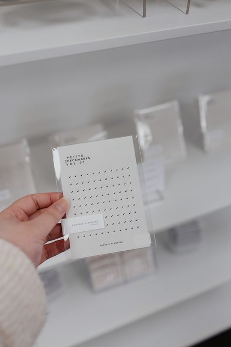 Minimal Stationery Aesthetic, Stationery Shop Aesthetic, Small Stationery Shop, Minimalist Stationary, Minimal Stickers, Stationary Packaging, Stationary Products, Stationery Aesthetic, Minimal Stationery