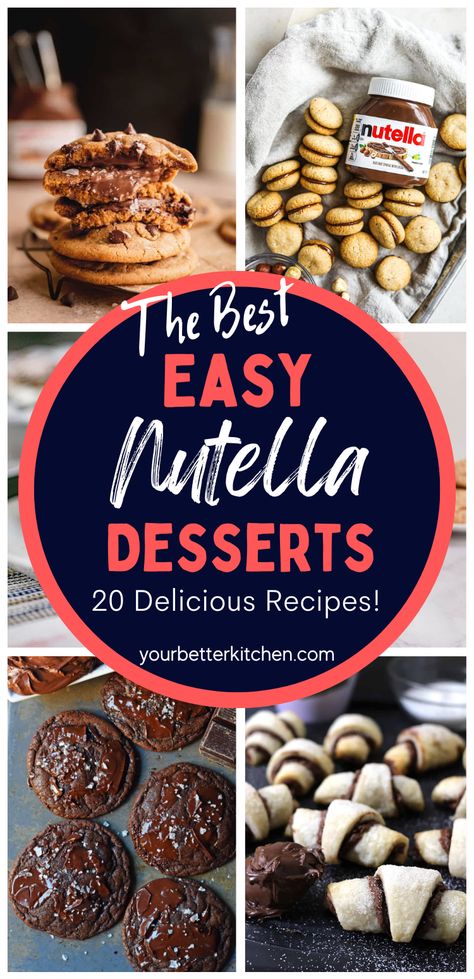 Different Ways To Use Nutella, Cream Cheese And Nutella Recipes, Easy Dessert Recipes Nutella, Apples And Nutella, Nutella Christmas Recipes, Christmas Nutella Desserts, What Can I Make With Nutella, Nutella Bars Recipes, Desserts With Nutella Easy