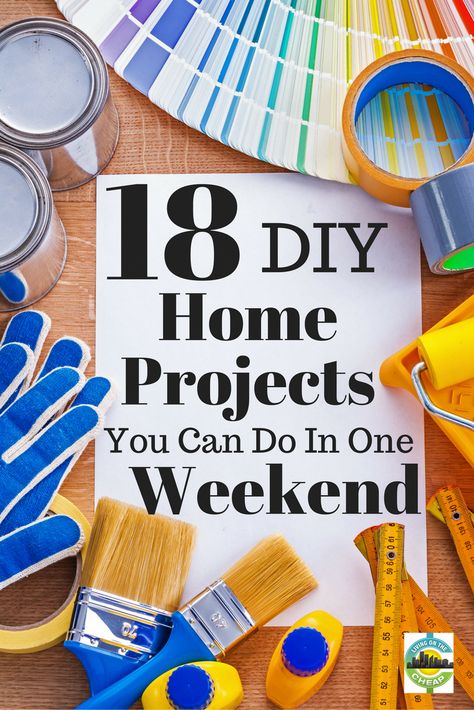 Cheap and easy D-I-Y projects can add value to your home. Here are 10 you can accomplish in a weekend. #homeimprovementcheap #cheapandeasyhomedecorideas Cheap Easy Diy Home Improvements, Easy Diy Home Improvement, Diy Home Improvements, Easy Home Improvement Projects, Add Value To Your Home, Diy Bird Bath, Easy Home Improvement, Easy Diy Home, Home Improvement Loans