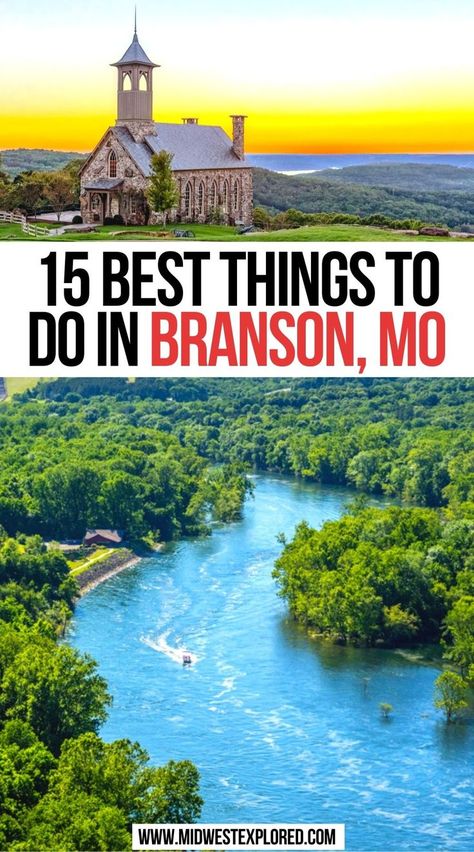 15 Best Things To Do In Branson, MO Things To Do In Branson, Branson Missouri Vacation, Branson Vacation, Missouri Travel, Road Trip Places, Midwest Travel, Branson Missouri, Branson Mo, The Tourist