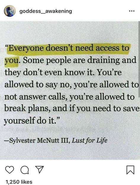 Everyone doesn’t need access to you. Some people are draining and they don’t know it. You are allowed to say no. Its Ok To Say No Quotes People, Not Accessible Quotes, People Drain Me Quotes, Allowing People Access To You, How You Talk To People Quotes, People Draining You Quotes, When People Don’t Include You Quotes, Don’t Give Everyone Access To You, Access Quotes People