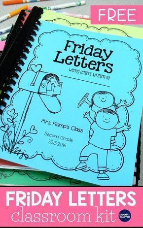 Friday Letters, Second Grade Writing, 3rd Grade Writing, 2nd Grade Writing, 1st Grade Writing, 2nd Grade Ela, First Grade Writing, Teaching Second Grade, 3rd Grade Classroom