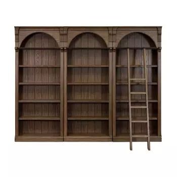 Martin Furniture : Target Dentil Moulding, Tall Bookcase, Tall Bookcases, Bookcase Wall, Office Bookcase, Wood Bookcase, Hobby Room, Home Library, Dream House Decor